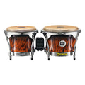 Meinl FWB400BB 7 & 8 1/2in Free Ride Series Wood Bongos in Brown Burl