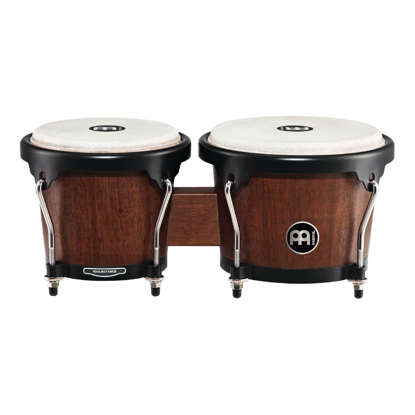 Meinl HB100VWB-M 6 3/4 & 8in Headliner Series Wood Bongos in Vintage Sunburst