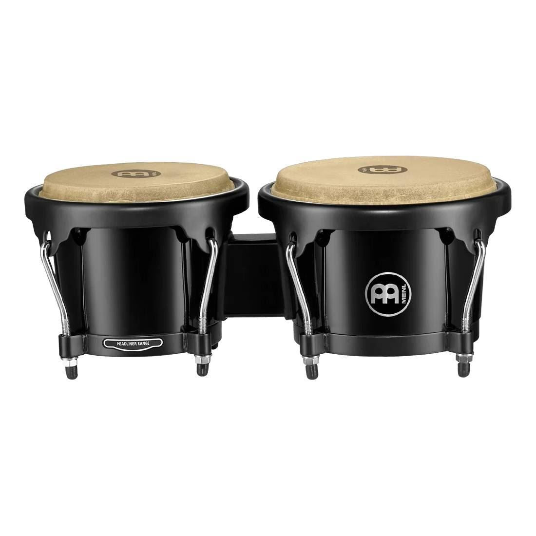 Meinl HB50BK 6 1/2 & 7 1/2in Headliner Series ABS Bongos in Black