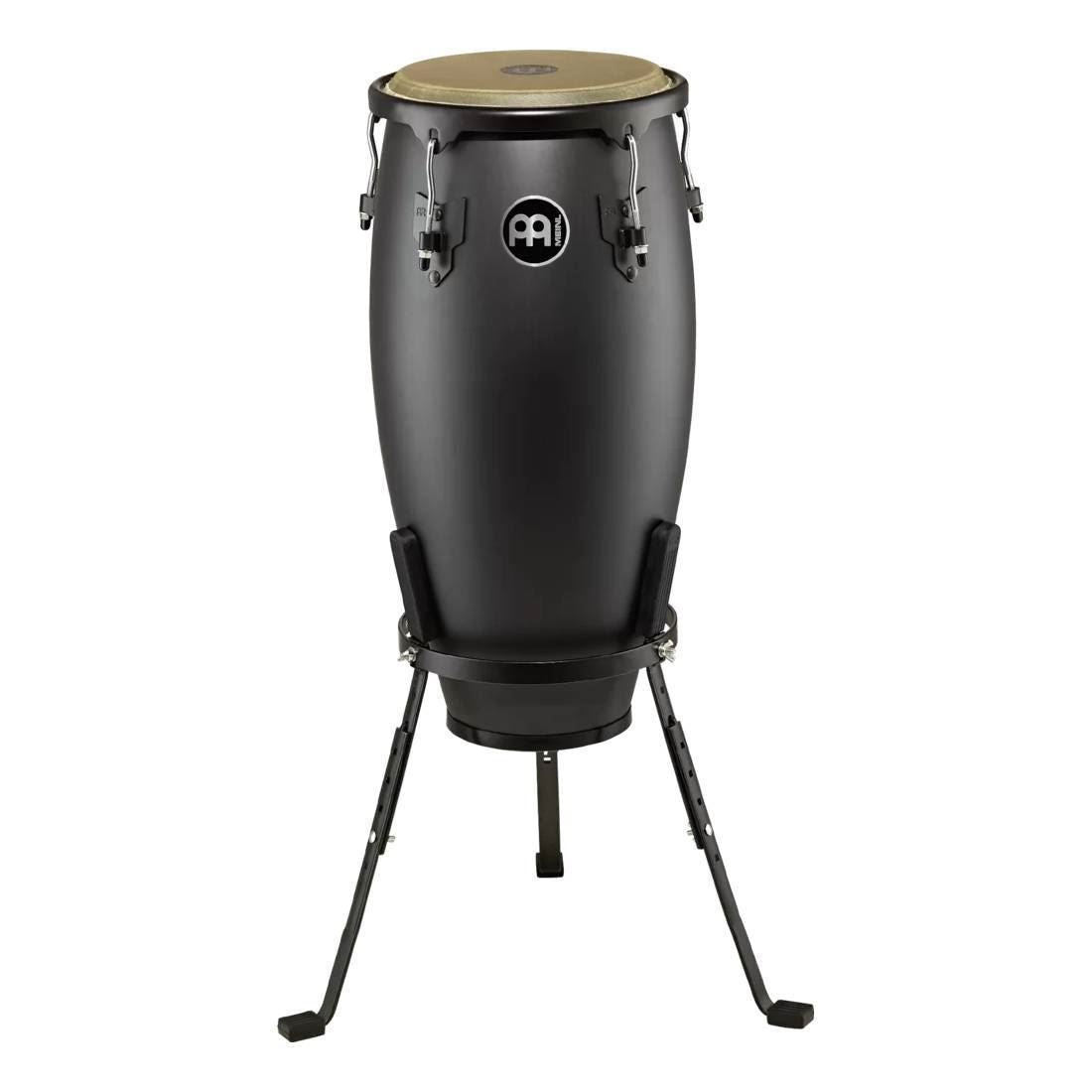 Meinl HC11PBK-M 11in Headliner Series Quinto in Phantom Black with Basket Stand