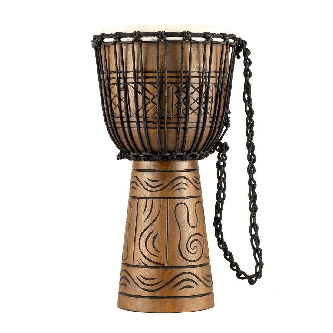 Meinl HDJ17-M 10 Inch Headliner Rope Tuned Artifacts Series Djembe