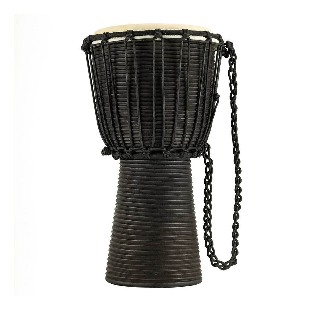 Meinl HDJ3-S 8in Headliner Rope Tuned Black River Djembe