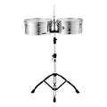 Meinl HT1314CH 13 & 14in Timbales in Chrome Finish