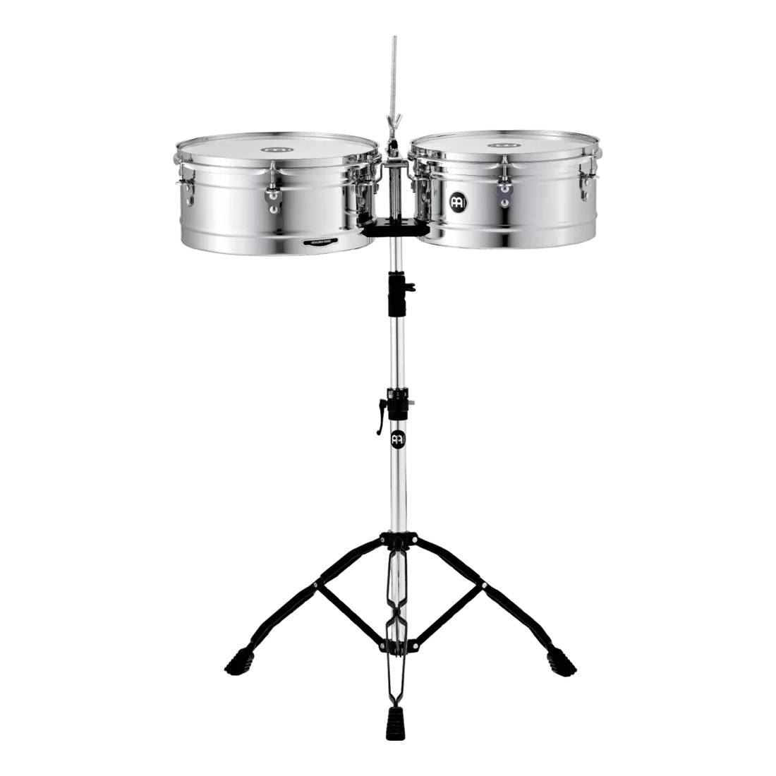Meinl HT1314CH 13 & 14in Timbales in Chrome Finish