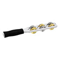 Meinl JG1M-WH Professional Jingle Stick with Mixed Jingles in White