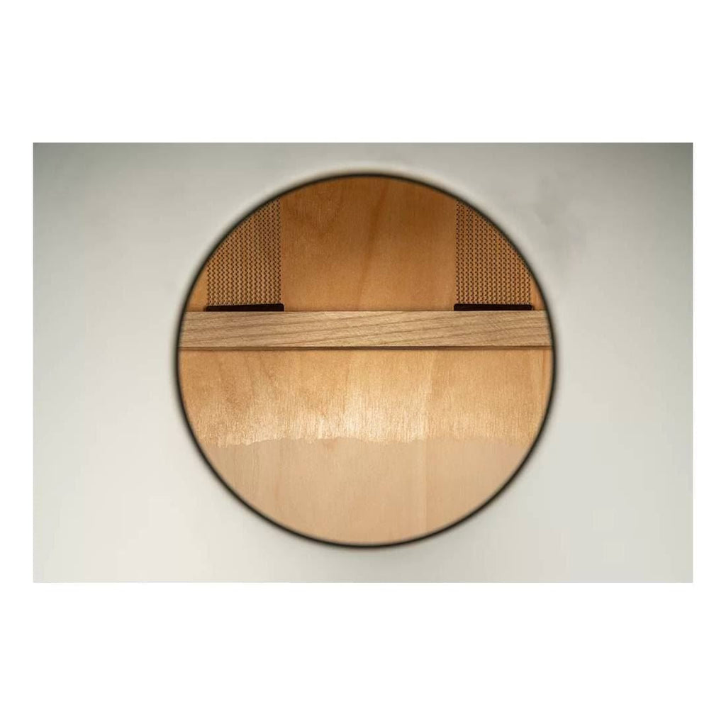 Meinl MCAJ100BK-MA Snare Cajon with Maple Frontplate