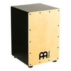Meinl MCAJ100BK-MA Snare Cajon with Maple Frontplate