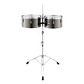 Meinl MT1415BN 14 Inch & 15 Inch Marathon Series Timbales Black Nickel Finish