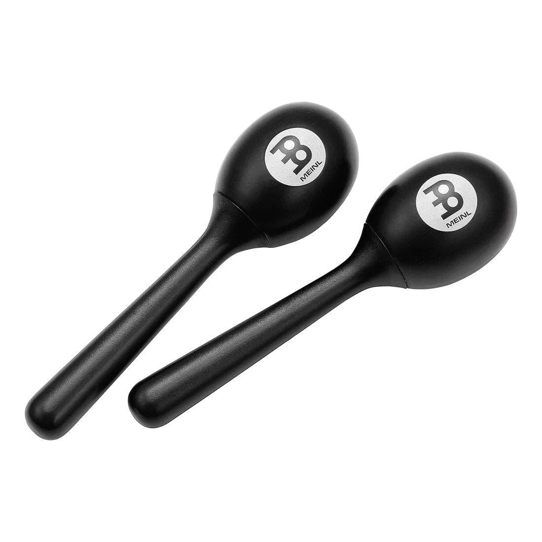 Meinl PEMBK Plastic Egg Maracas in Black (Pair)
