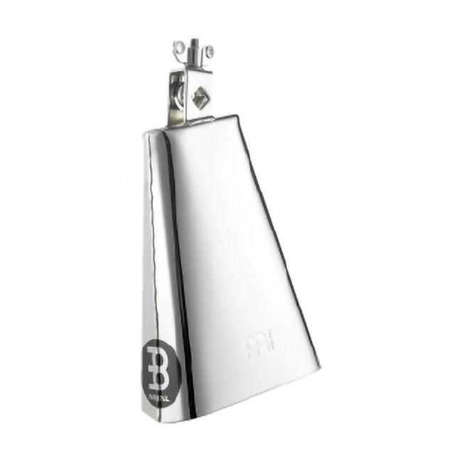 Meinl STB80B-CH 8in Big Mouth Cowbell in Chrome Finish