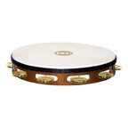 Meinl TAH1B-AB Brass Jingles Tambourine 1 Row in African Brown