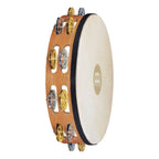 Meinl TAH2M-SNT Dual Alloy Jingles Tambourine 2 Rows in Super Natural