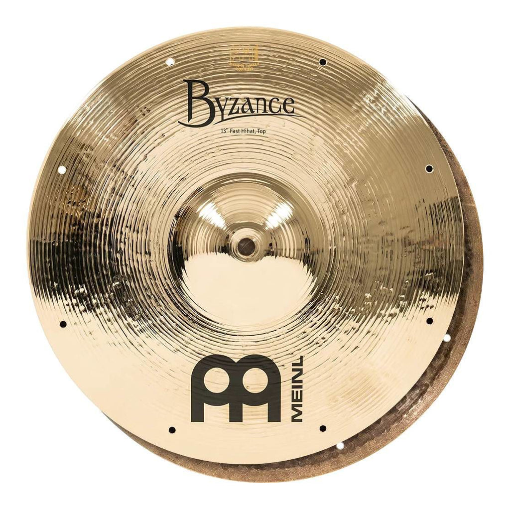 Meinl Byzance Brilliant 13 Inch Fast Hi Hats Cymbals