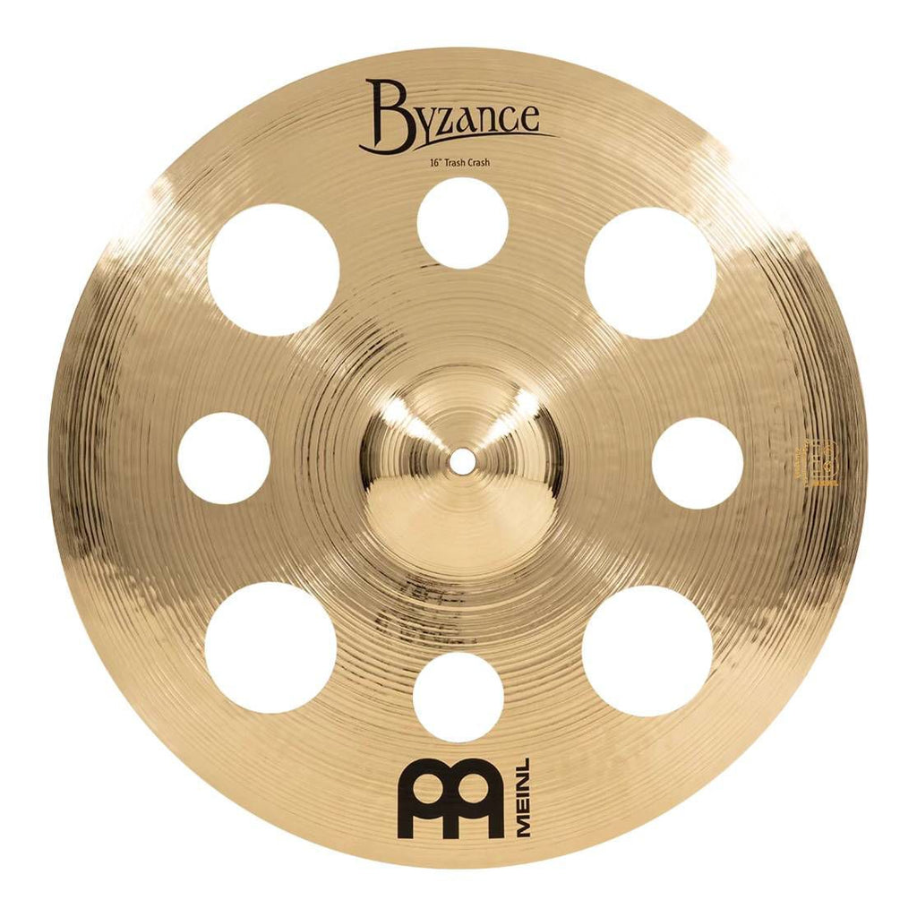 Meinl Byzance Brilliant B16TRC-B 16 Inch Trash Crash Cymbal (B16TRCB)