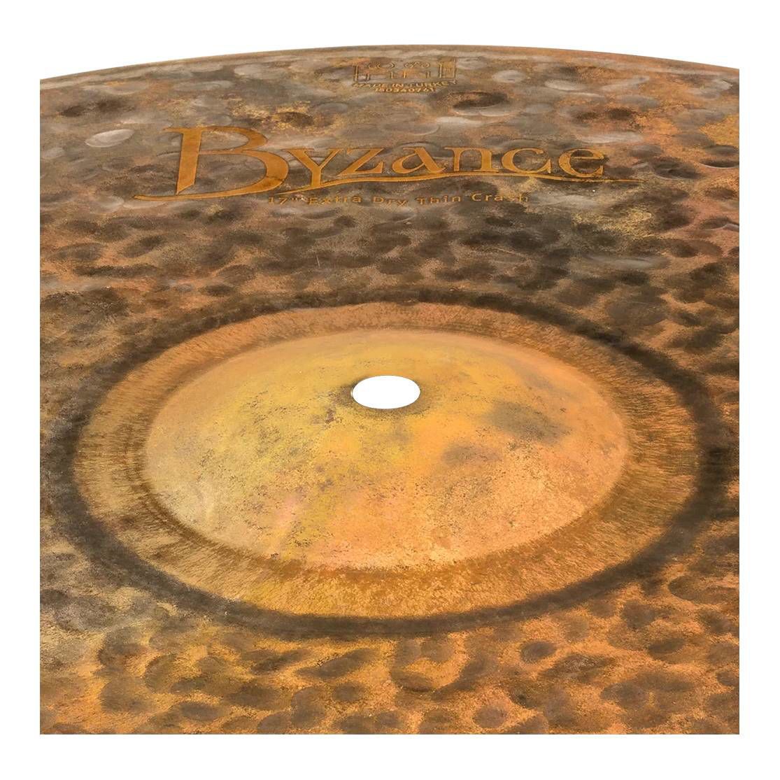 Meinl Byzance Extra Dry 17 Inch Thin Crash Cymbal