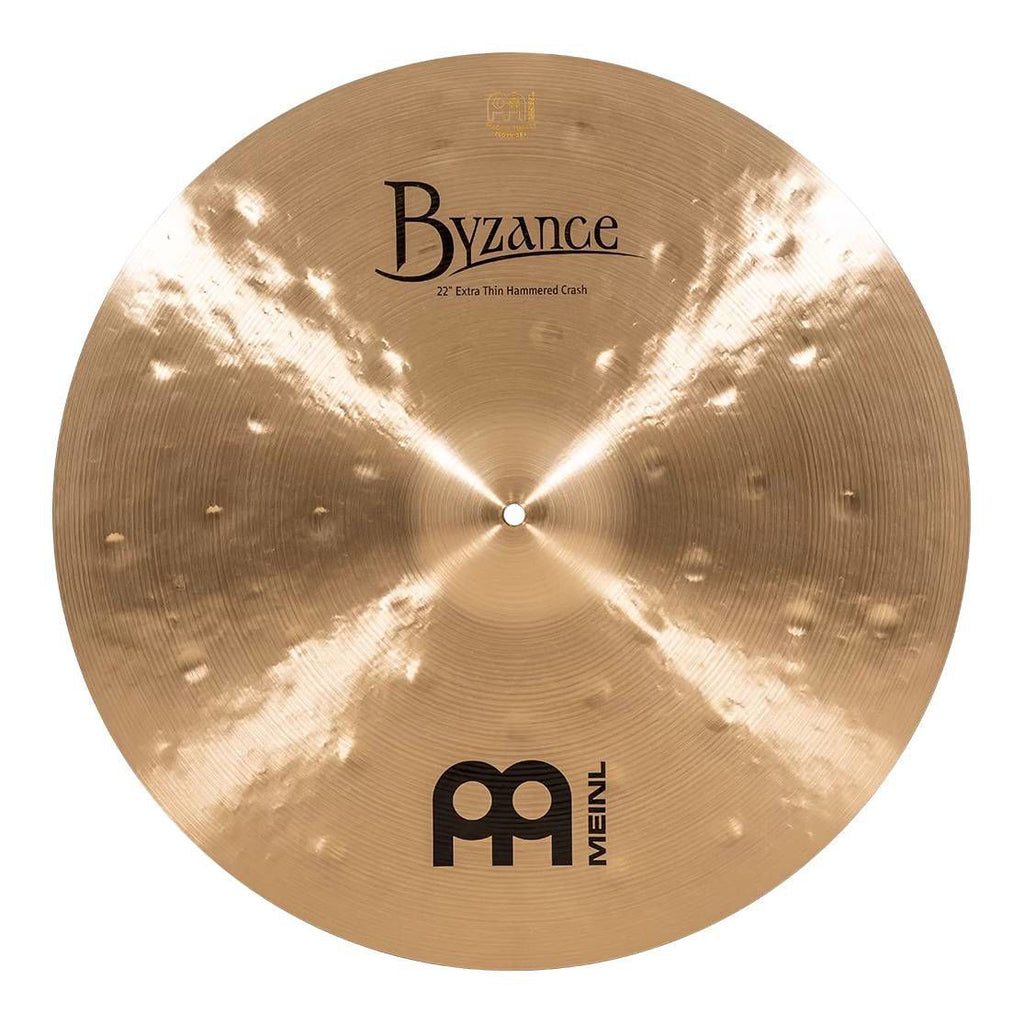Meinl Byzance Traditional B22ETHC 22 Inch Traditional Extra Thin Hammered Crash Cymbal