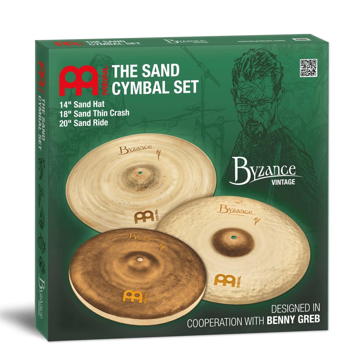Meinl Byzance Vintage Sand Cymbal Set