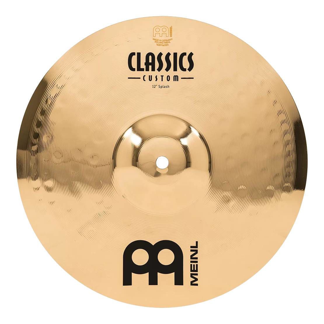 Meinl Classics Custom Brilliant 12 Inch Splash Cymbal