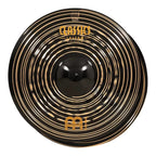 Meinl Classics Custom Dark CC14HDAH 14 Inch Heavy Hi-Hats Cymbals (Pair)