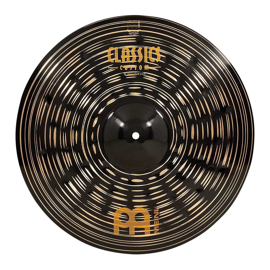 Meinl Classics Custom Dark CC18HDAC 18 Inch Heavy Crash Cymbal