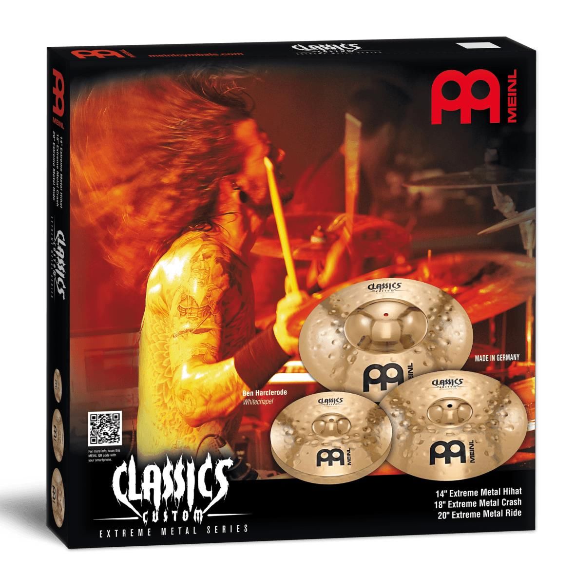 Meinl Classics Custom EMS Matched Cymbal Set