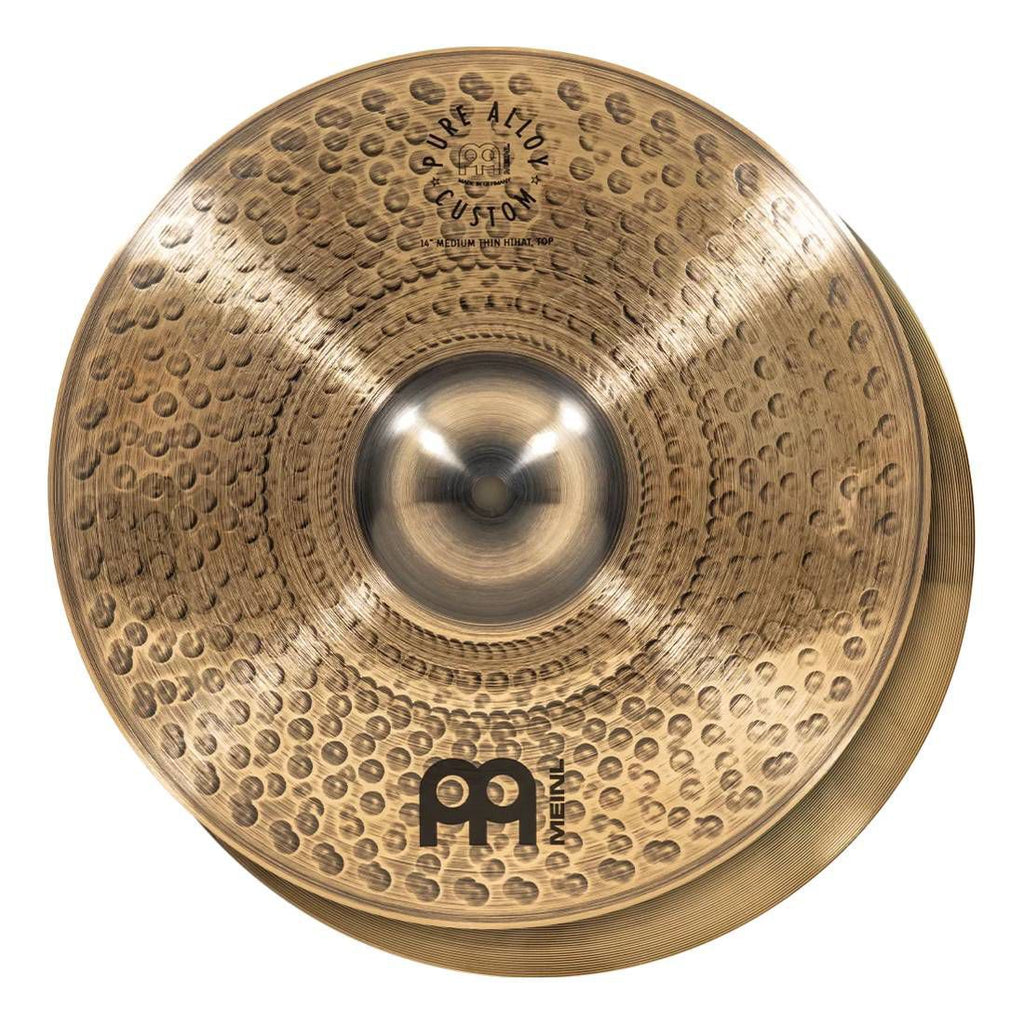 Meinl Pure Alloy Custom 14 Medium Thin Hi-Hats
