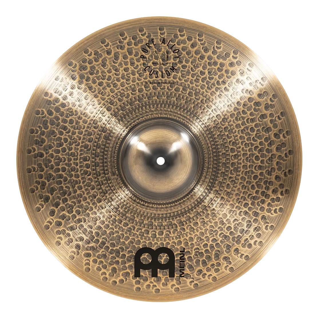 Meinl Pure Alloy Custom PAC19MTC 19 Inch Medium Thin Crash Cymbal