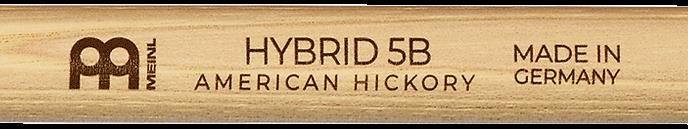 Meinl SB107 Hybrid 5B Wood Tip Drumsticks