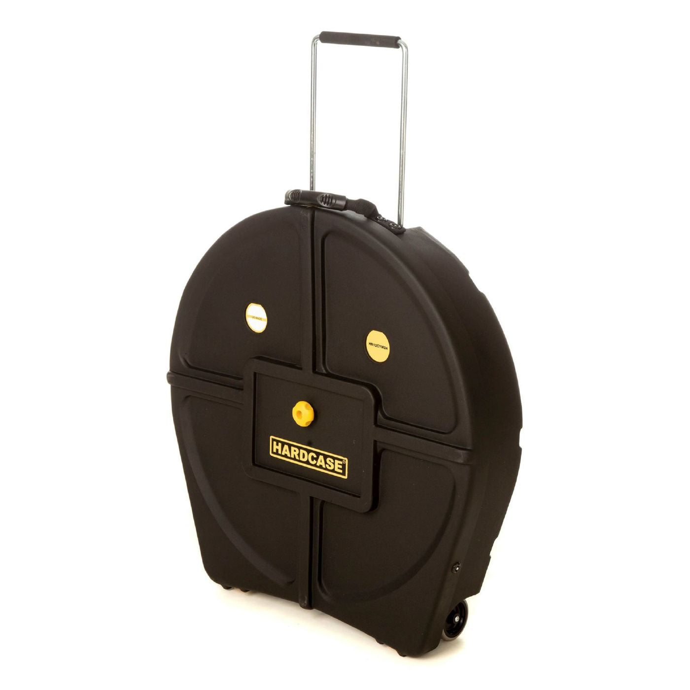 Hardcase HN12CYM24 24 Inch Cymbal Case Black Holds 12 Cymbals
