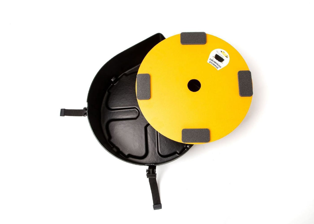 Hardcase HN14SDX 14 Inch Snare Drum Case with Drum Head Storage Black