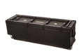Hardcase HN52W 52 Inch Hardware Case with Wheels Black