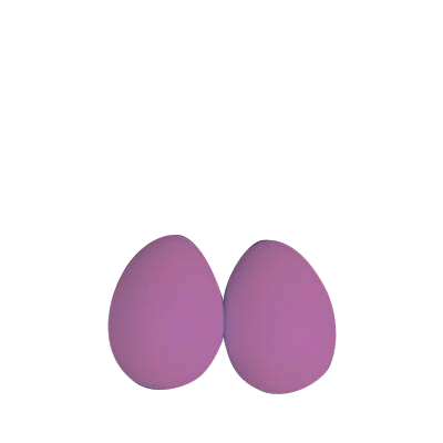 Mano Egg Maracas - 25G Purple