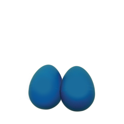Mano Percussion Egg Maracas - Blue