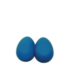 Mano Percussion Egg Maracas - Blue
