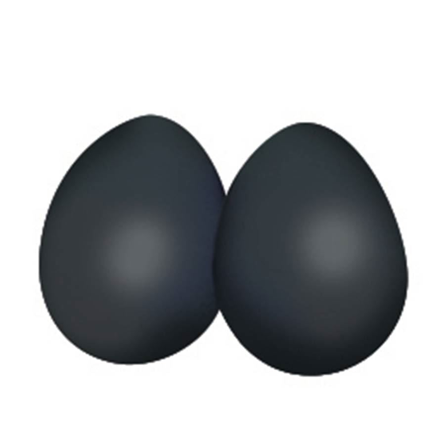Mano Percussion Egg Maracas - Black