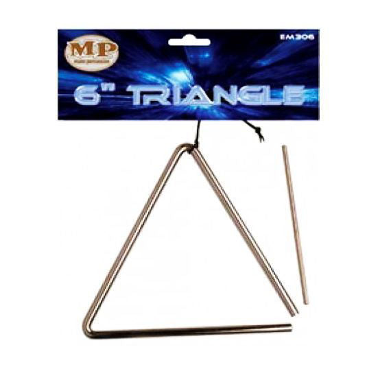 Mano Percussion EM306 6 inch Triangle with Beater and Holder