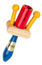 Mano Percussion EM329 Handheld Woodpecker Tone Block