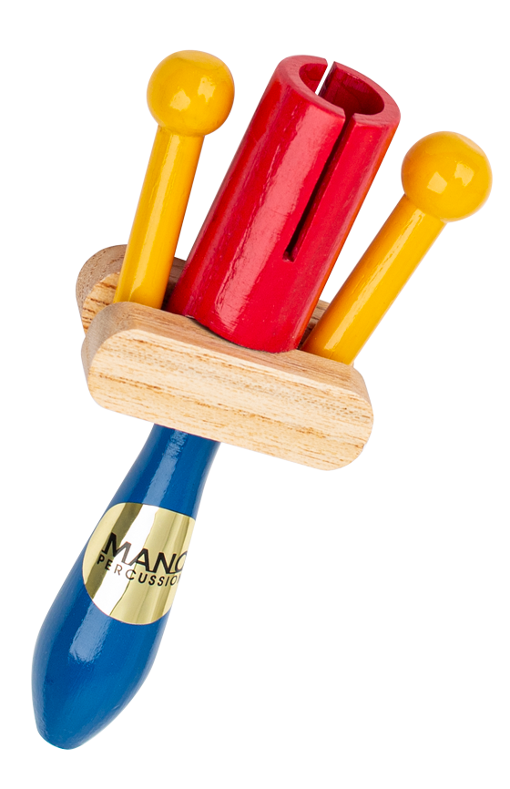 Mano Percussion EM329 Handheld Woodpecker Tone Block