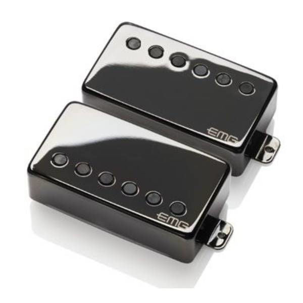 EMG - JH SET - James Hetfield Signature Set - Black Brushed Chrome