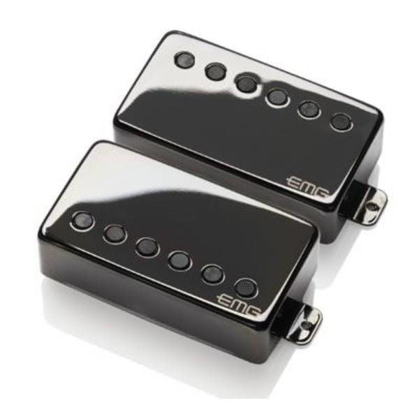 EMG - JH SET - James Hetfield Signature Set - Black Brushed Chrome