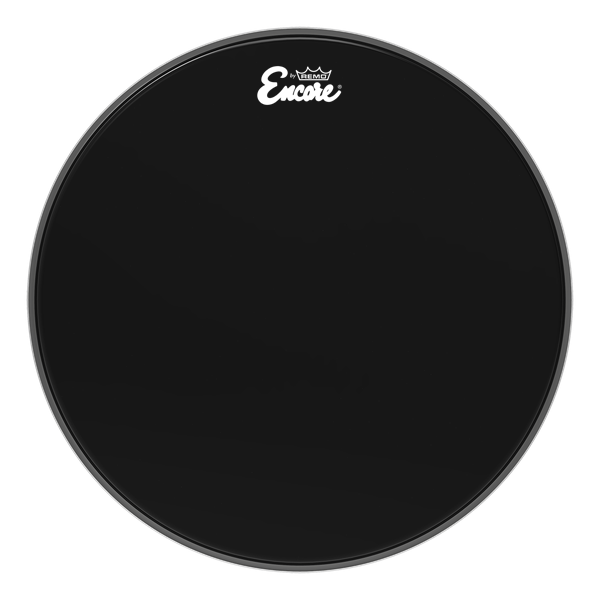 Remo Ambassador Ebony Encore 20 Inch Front Bass Drumhead