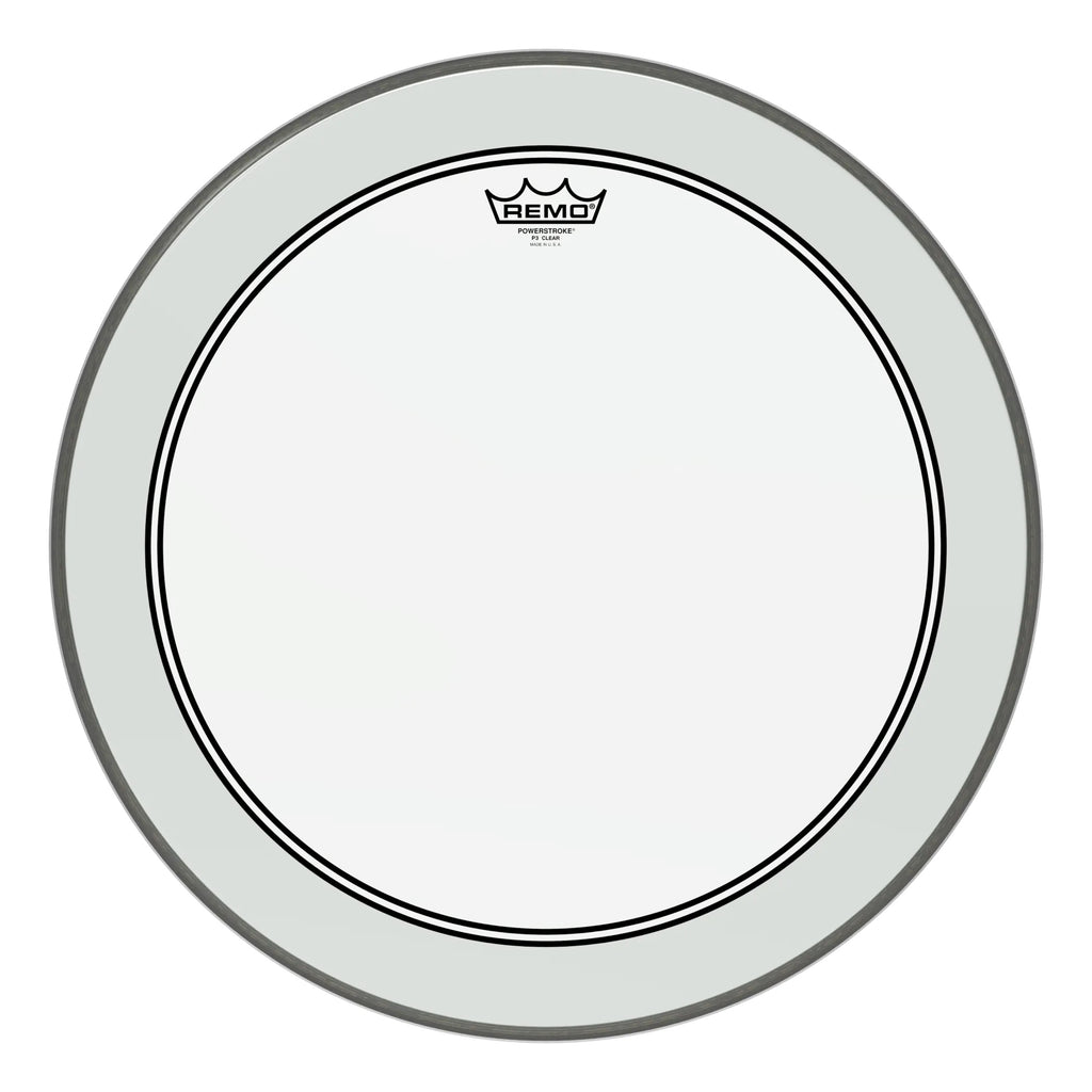 Remo Powerstroke 3 Encore Clear 20 Inch Bass Drumhead