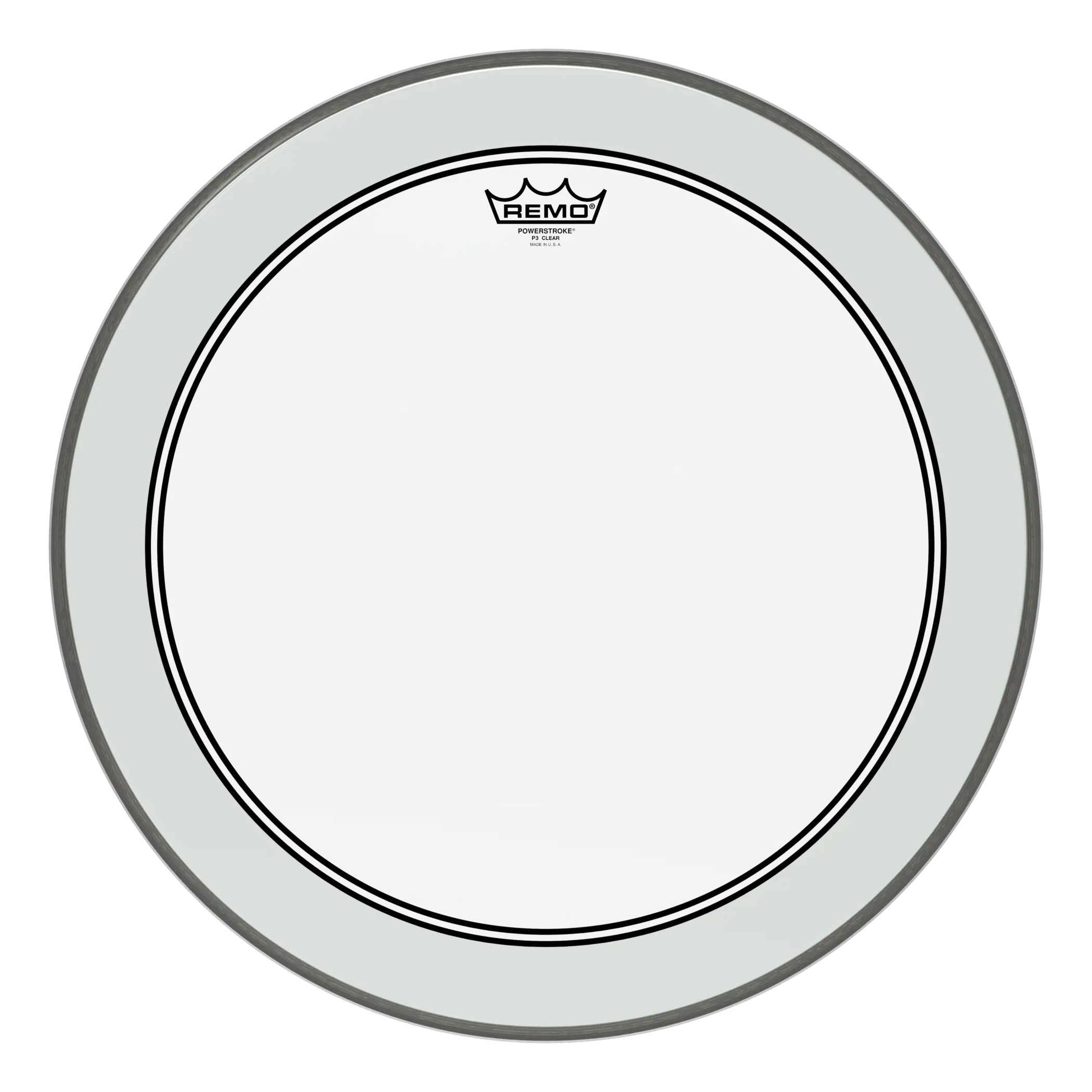 Remo Powerstroke 3 Encore Clear 20 Inch Bass Drumhead