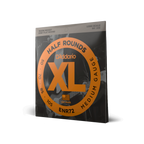 D'Addario ENR72 Half Round Bass Guitar Strings, Medium, 50-105, Long Scale