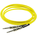 Dimarzio EP1710NY 10 Foot Pro Guitar Cable - Neon Yellow
