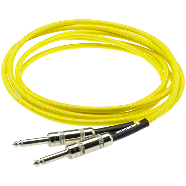 Dimarzio EP1710NY 10 Foot Pro Guitar Cable - Neon Yellow