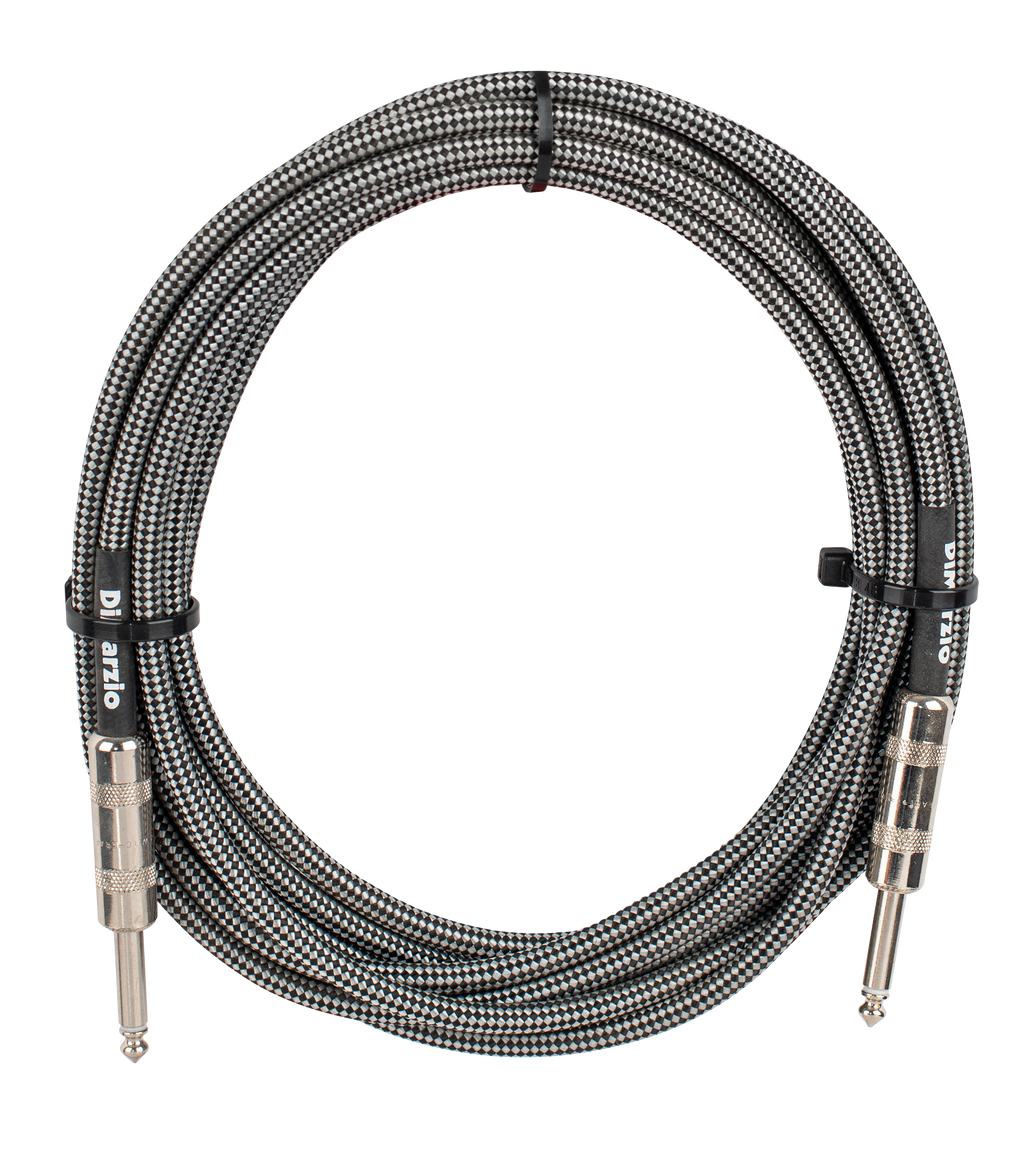 Dimarzio EP1718BG 18 Foot Pro Guitar Cable - Black & Grey