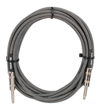 Dimarzio EP1718BG 18 Foot Pro Guitar Cable - Black & Grey
