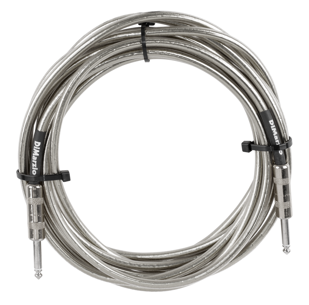 Dimarzio EP1718MC 18 Foot Pro Guitar Cable - Metallic Chrome