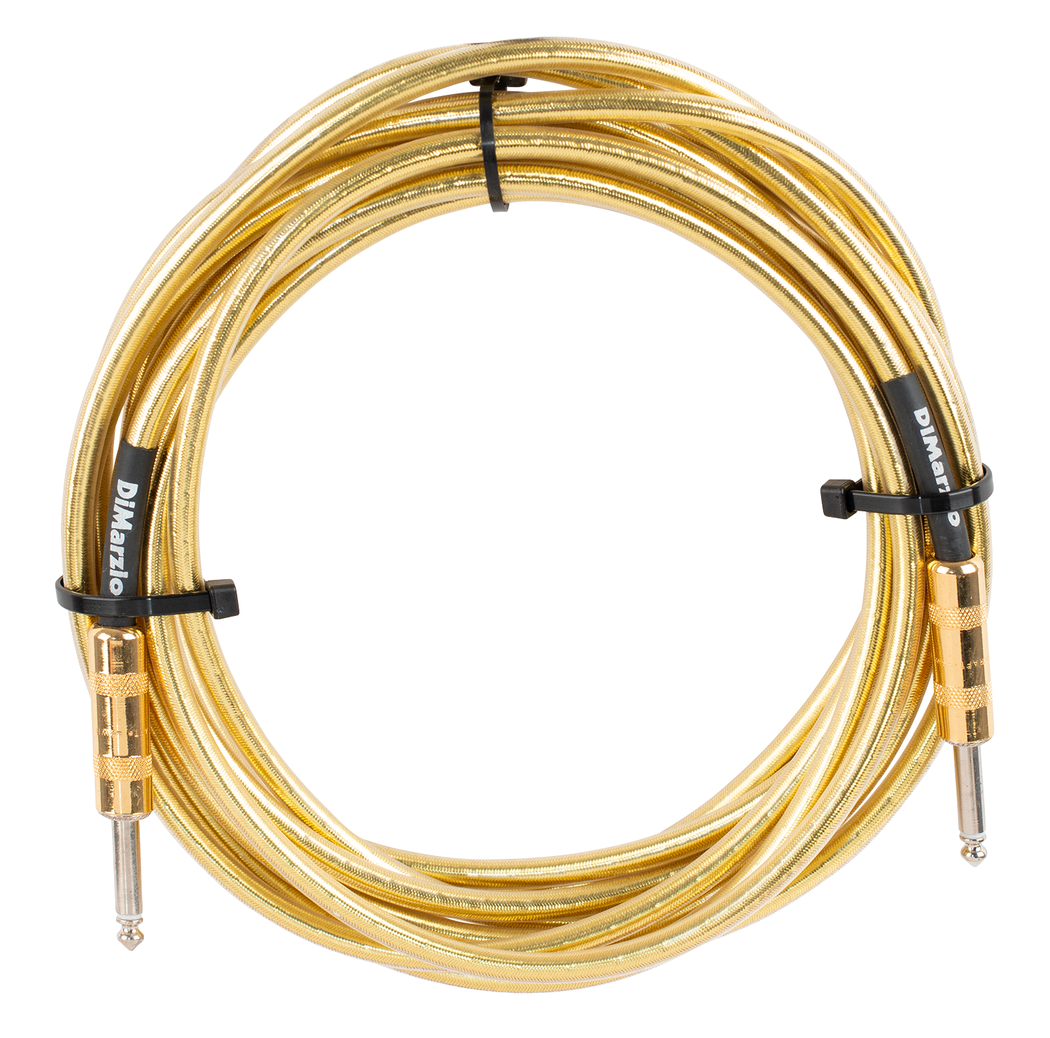 Dimarzio EP1718MG 18 Foot Pro Guitar Cable - Metallic Gold